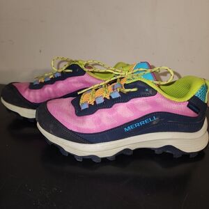 Merrell Kids' Pink and Blue Shoes